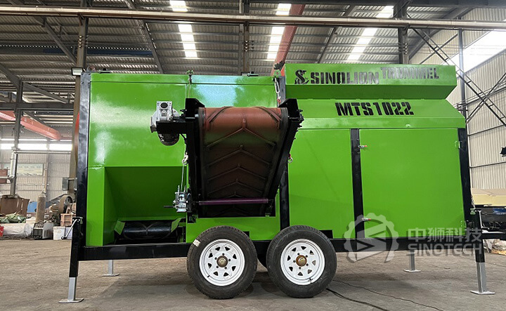 Compost Trommel Screen Ship To Czech Republic