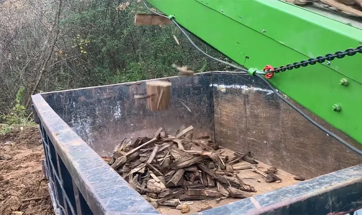 Criba Trommel Móvil para Leña FTS1230 en Venta