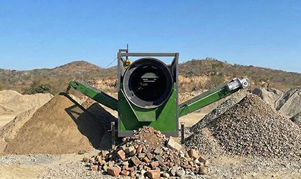 WTS1025 Mobile Trommel Screen