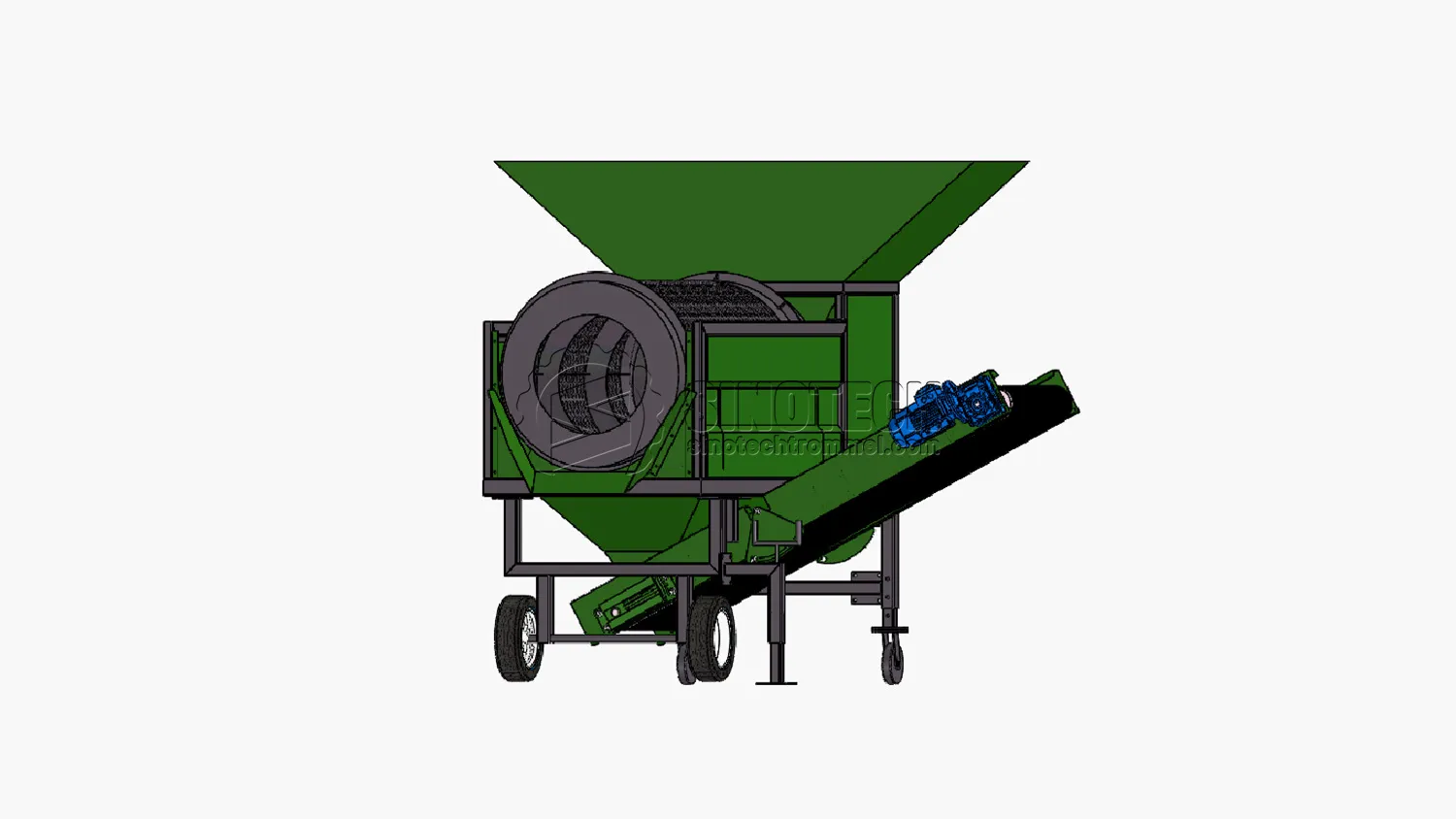 Criba Trommel Pequeña en Venta Tierra y Compost