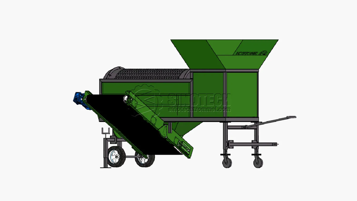 Criba Trommel Pequeña en Venta Tierra y Compost