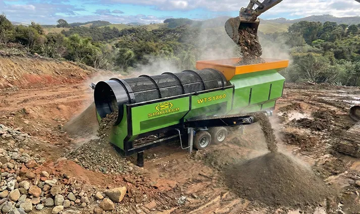 Criba Trommel Móvil WTS1860 para Tierra Vegetal