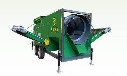 Portable Trommel Screening Plant for Sale&nbsp;| Mobile Rotary Screen WTS1234